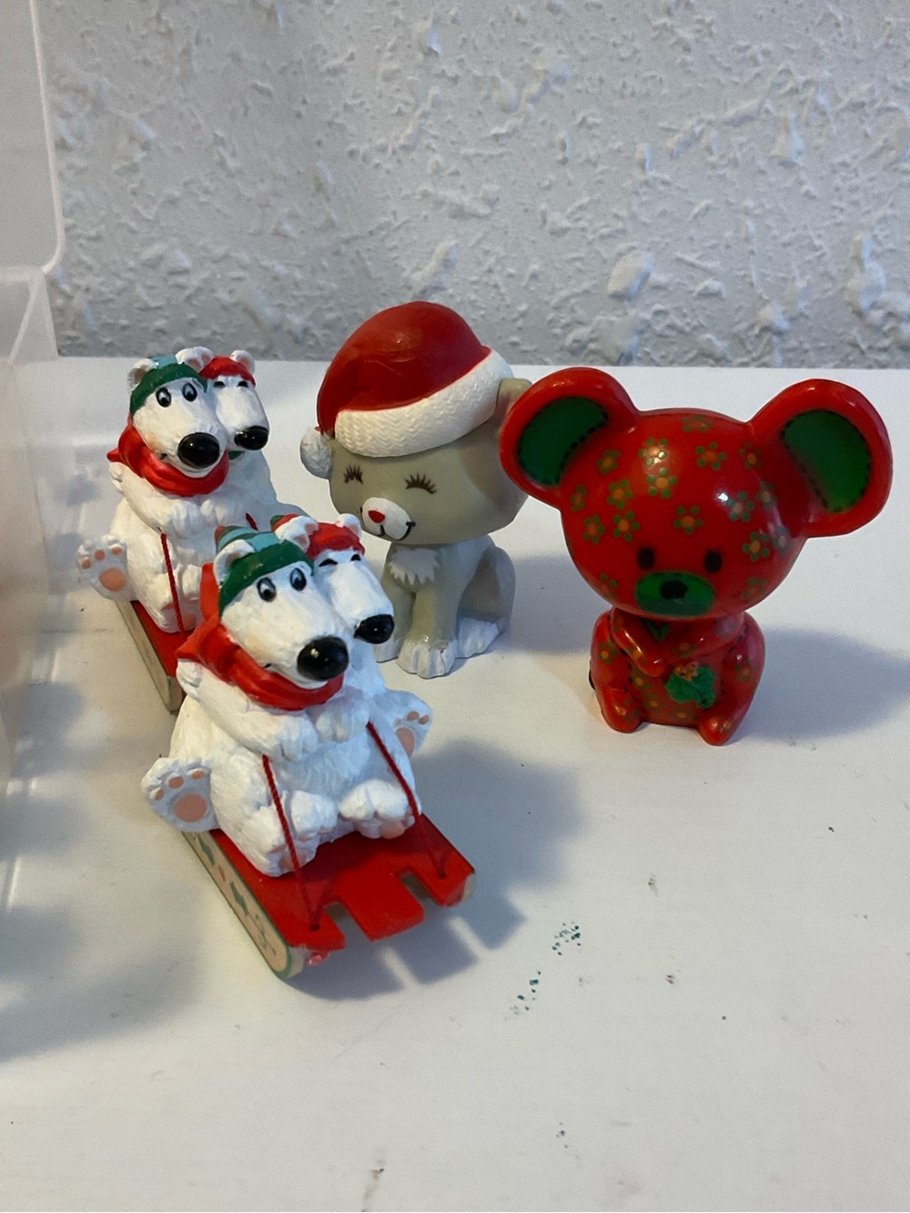 Vintage Hallmark Merry Miniatures Huge Lot Of 33 Christmas Mouse